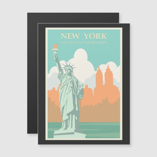 New York Vintage Turismannons (Fram/baksida)