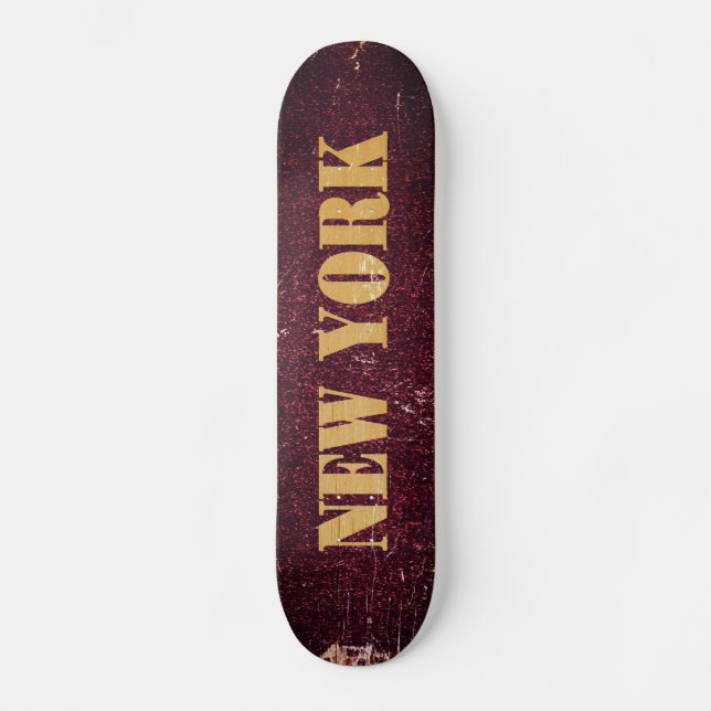 New York-Vintagen - Skateboard (Framsida)