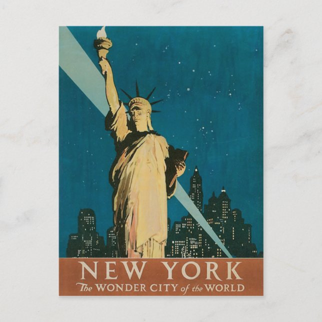 New York Vykort (Framsida)