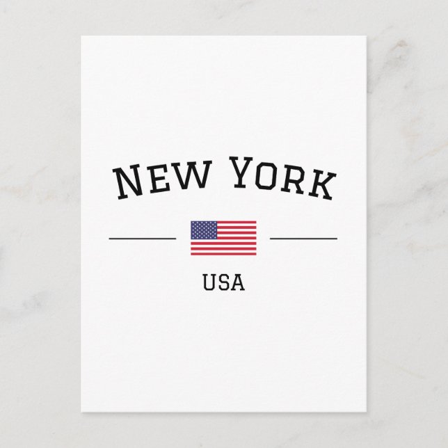 New York Vykort (Framsida)