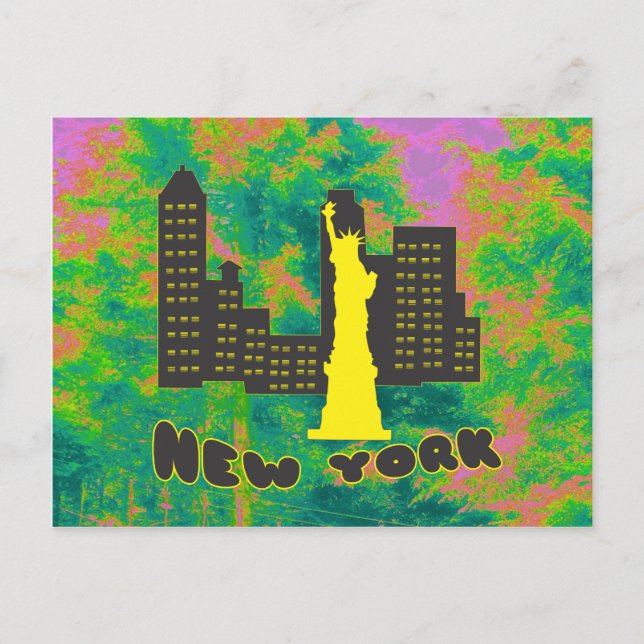 New York Vykort (Framsida)