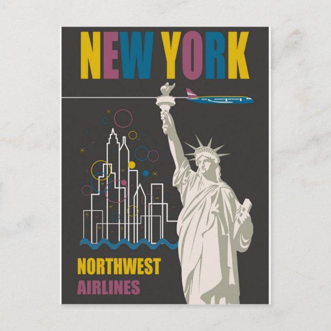 New York Vykort (Framsida)