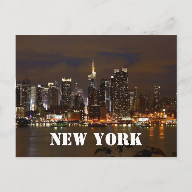 New York vykort (Framsida)