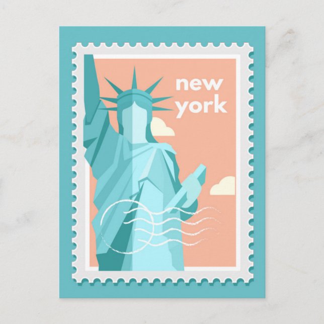 New York Vykort (Framsida)