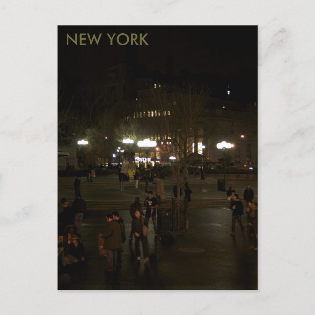 NEW York Vykort (Framsida)