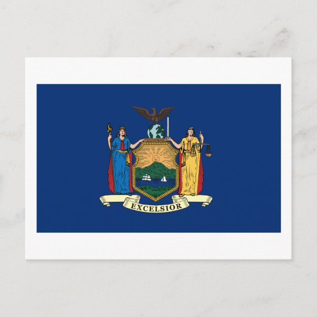 New York-vykort för Flagga Vykort (Framsida)