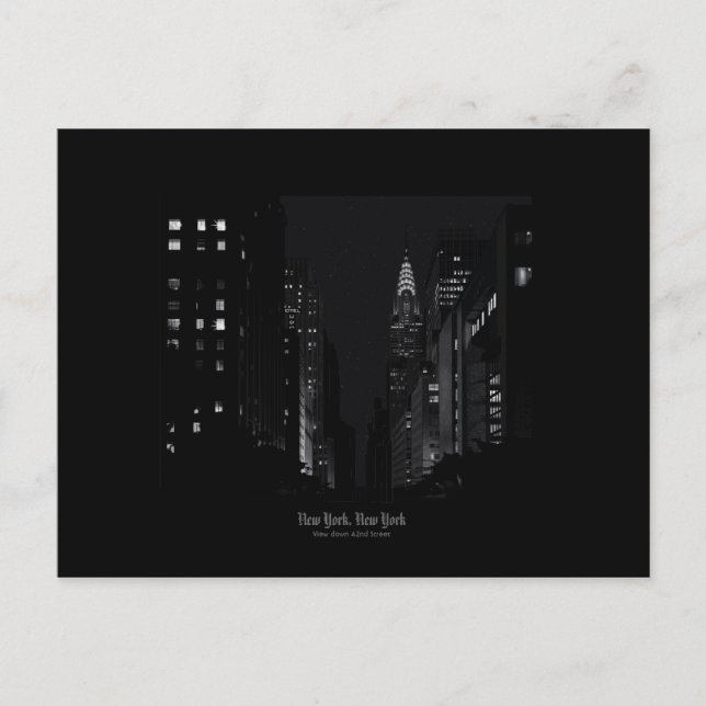 New York-vykort Vykort (Framsida)
