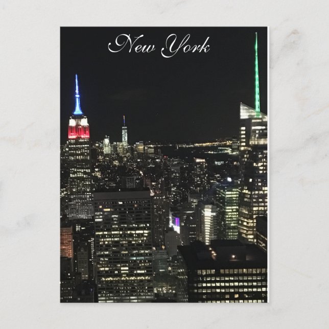 New York-vykort Vykort (Framsida)