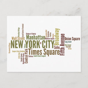New York-vykort Vykort