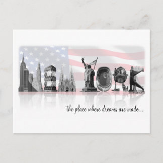 New York-vykort Vykort
