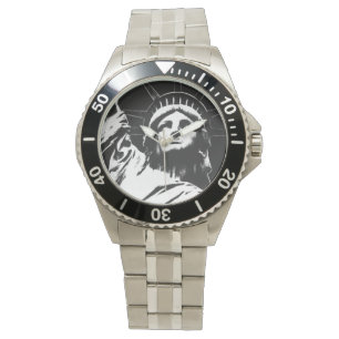 New York Watch Frihetsgudinnan NYC Wristwatch Armbandsur
