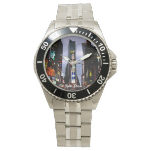New York Watch NY Times Square Souvenir Wristwatch Armbandsur