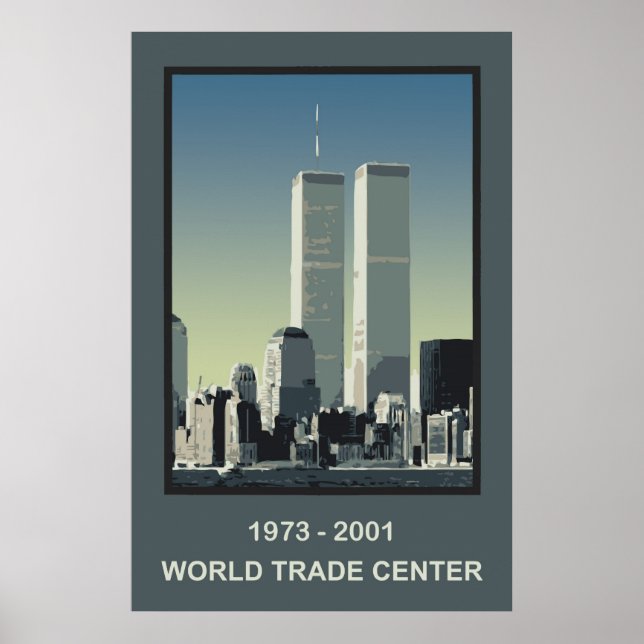 New York World Trade Center Poster (Framsidan)