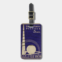 New York World's Fair 1939 Bagagebricka