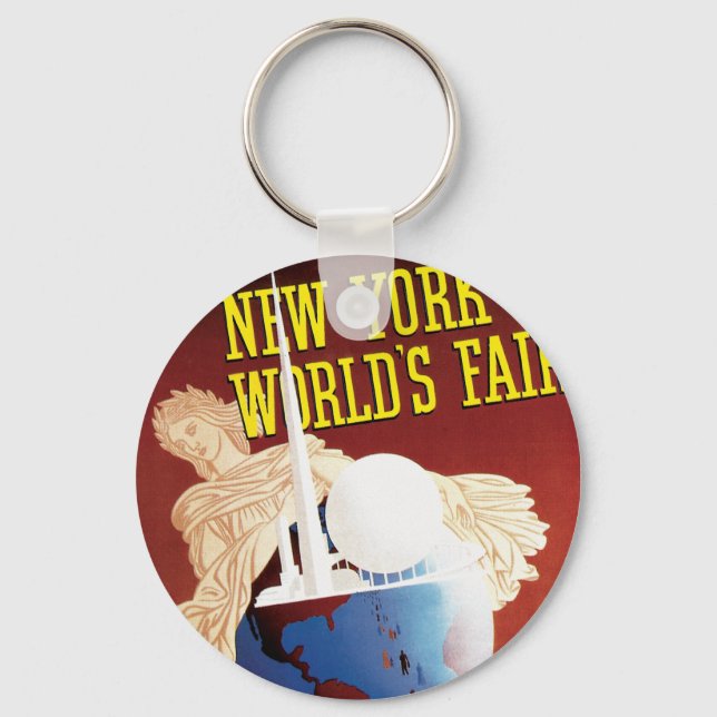 New York World's Fair (Globe) Nyckelring (Framsida)