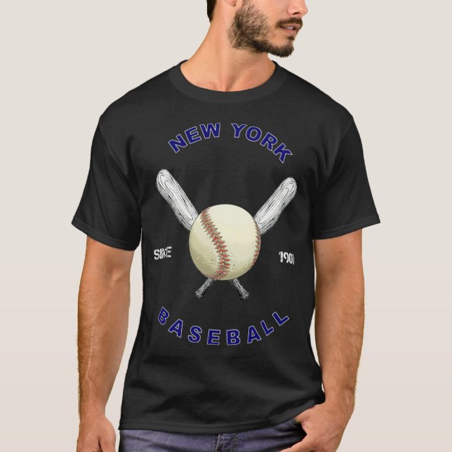 New York yankee Baseball sedan kärlek amrican T Shirt (Framsida)