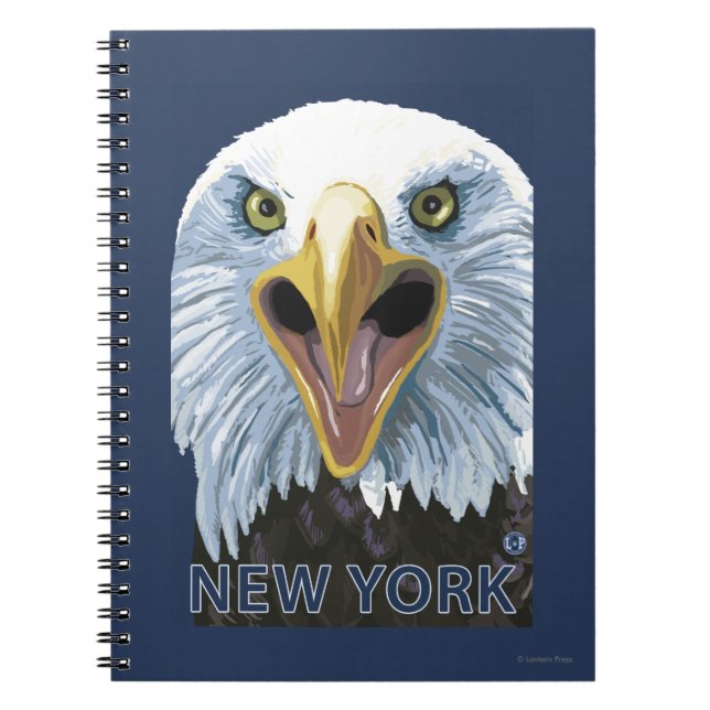New YorkEagle uppåt nära Anteckningsbok (Framsidan)