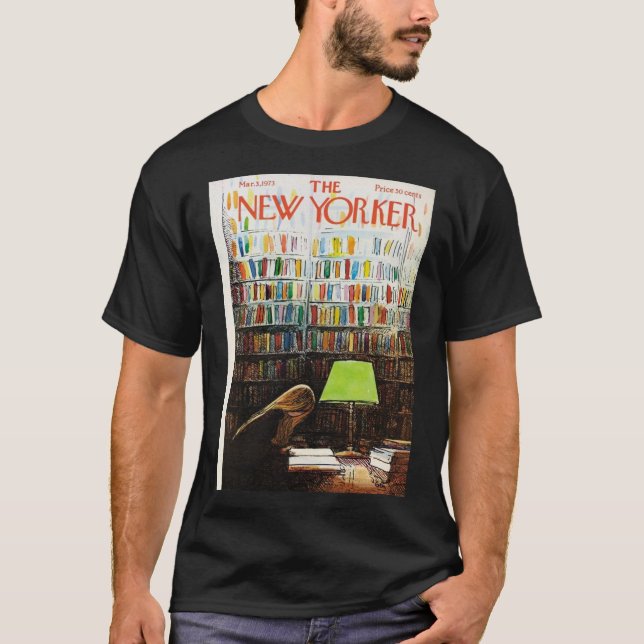 New Yorker 1973 Poster T Shirt (Framsida)