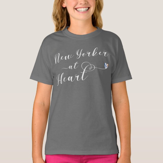 New Yorker at Heart, NYC T-shirt (Framsida)
