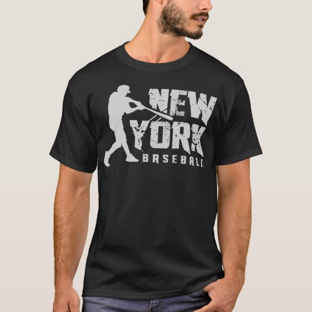 New Yorker Baseball american baller T Shirt (Framsida)