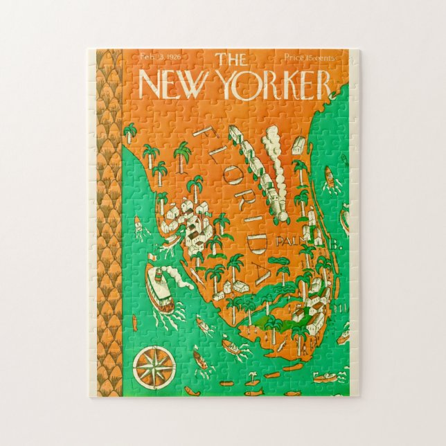 New Yorker Cover Februari 1926 - 11x14 Pussel (Vertikal)