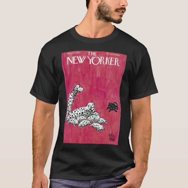 NEW YORKER MAGAZINE 1935 T SHIRT (Framsida)