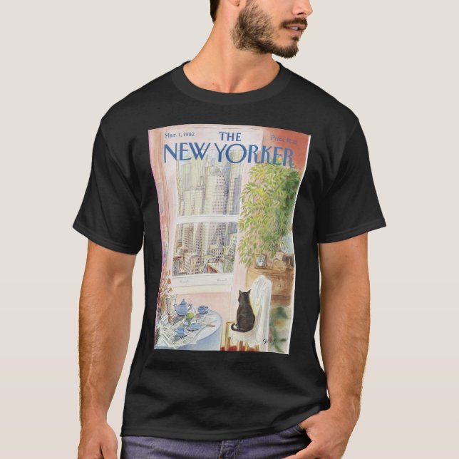 New Yorker Magazine  T Shirt (Framsida)