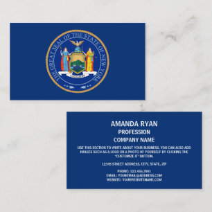 New Yorker Seal, New York-sätet Visitkort