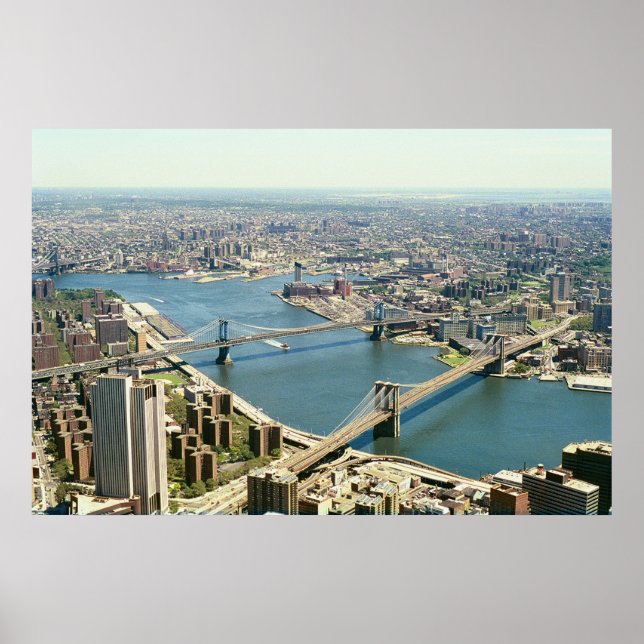 New York's Bridges Poster (Framsidan)