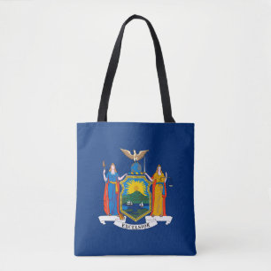 New Yorks delstatsflagga Tygkasse