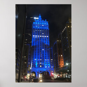New Yorks fotoarkitektur Park Avenue Poster
