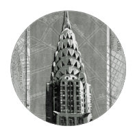 New Yorks rutter med Empire state Byggande