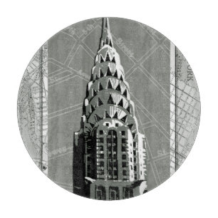 New Yorks rutter med Empire state Byggande