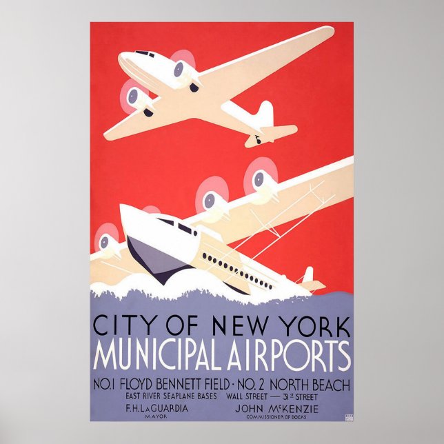 New Yorks stad Poster (Framsidan)