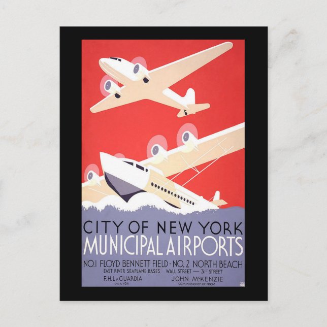 New Yorks stad Vykort (Framsida)