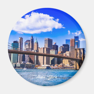 New Yorks stadsskylt Magnet