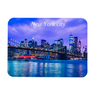 New Yorks stadsskylt Magnet