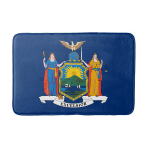 New Yorks statsflagga Badrumsmatta