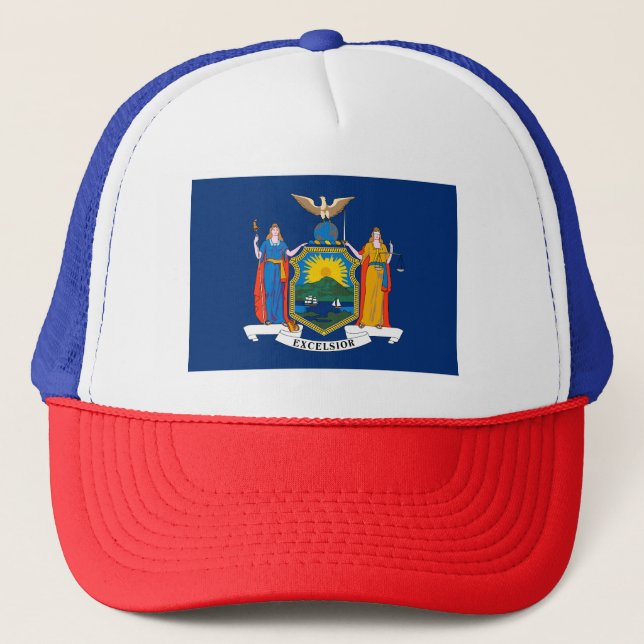 New Yorks statsflagga Keps (Framsida)