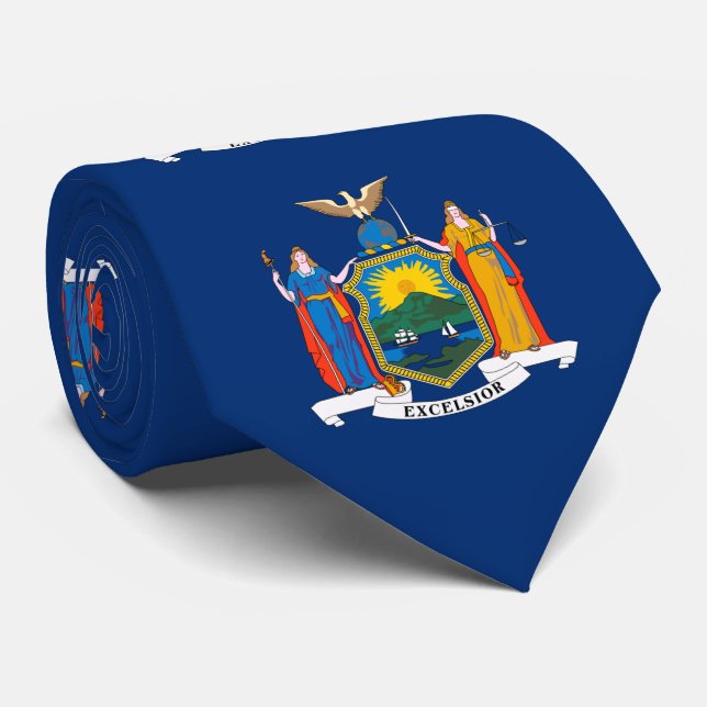 New Yorks statsflagga Slips (Rullad)