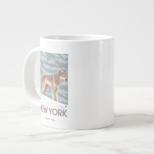 New YorkWolf Scen Jumbo Mugg