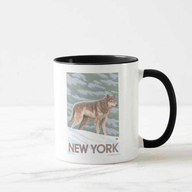 New YorkWolf Scene Mugg (Höger)