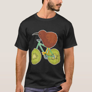 New Zealand Bicycle for Kiwi Fruit Älskare T Shirt