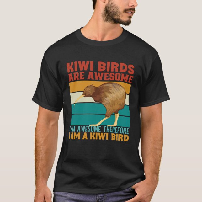 New Zealand Culture Kiwi Bird New Zealand Flag Kiw T Shirt (Framsida)
