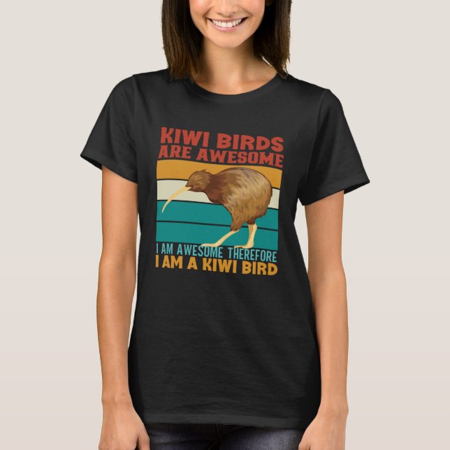 New Zealand Culture Kiwi Bird New Zealand Flag Kiw T Shirt (Framsida)