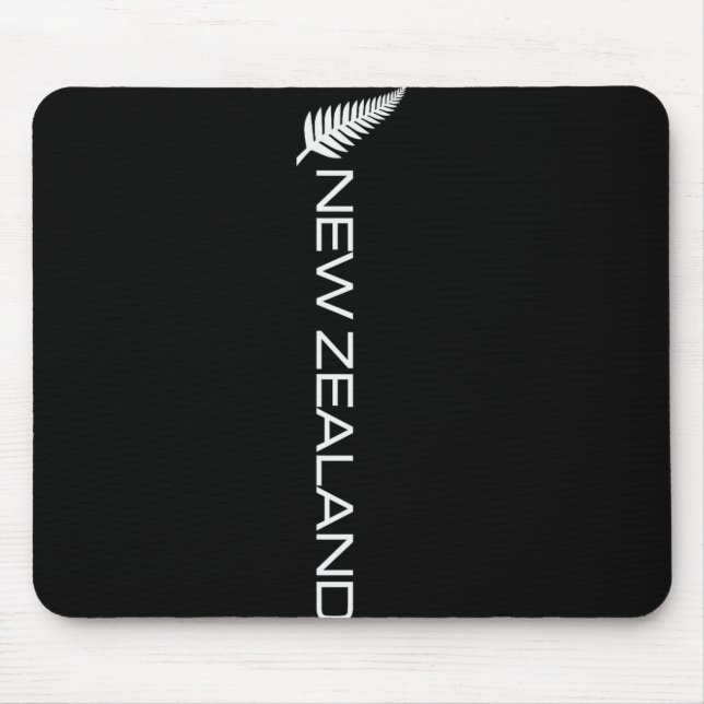 New Zealand Fern Flag Athletic Srts Vertical Style Musmatta (Framsidan)