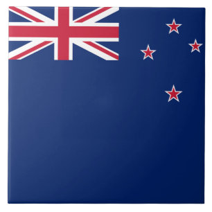 New Zealand Flagga Tile Kakelplatta