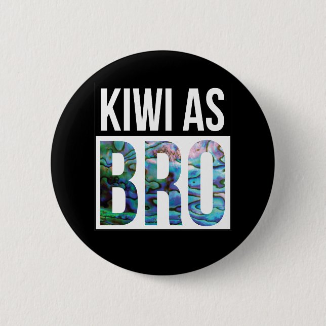 NEW ZEALAND KIWI AS BRO PAUA KNAPP (Framsida)