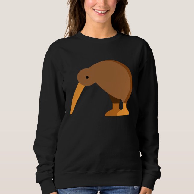 New Zealand Kiwi Bird Animal Wildlife  5 T Shirt (Framsida)