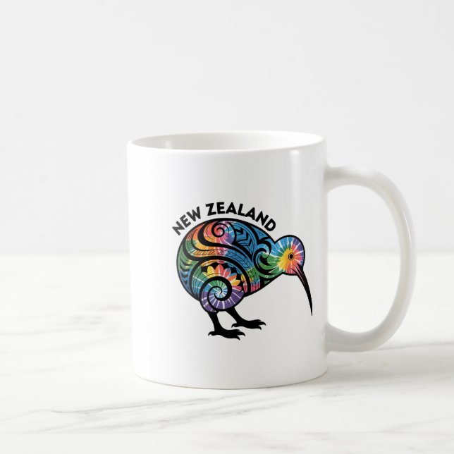 New Zealand Kiwi Bird  Kaffemugg (Höger)